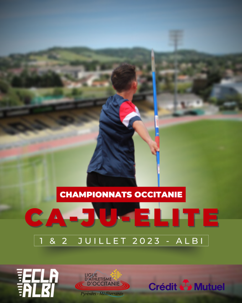 Affiche Championnat d'Occitanie CA-JU-ELITE 2023