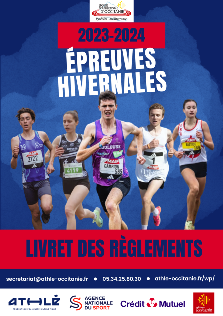 Livrets des règlements des épreuves hivernales 2023-2024