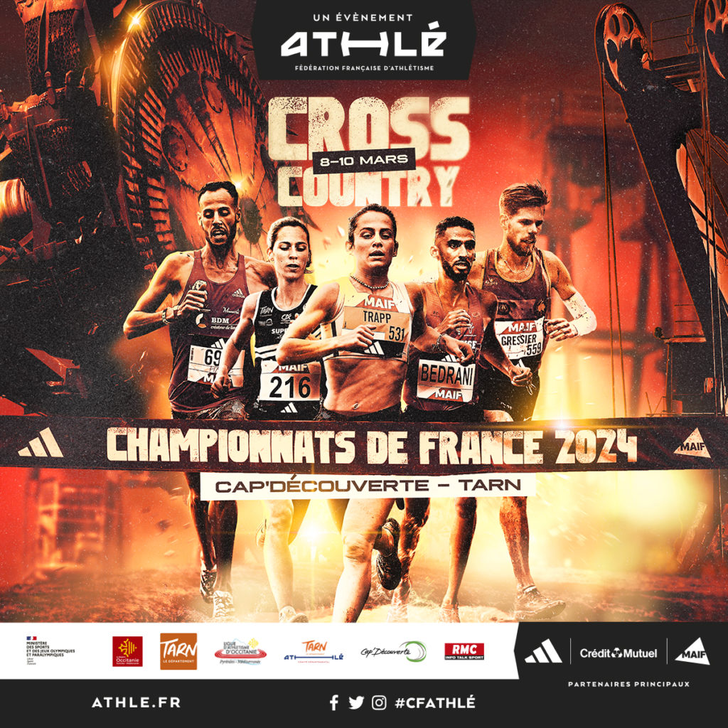 Affiche Championnats de France de Cross-Country 2024