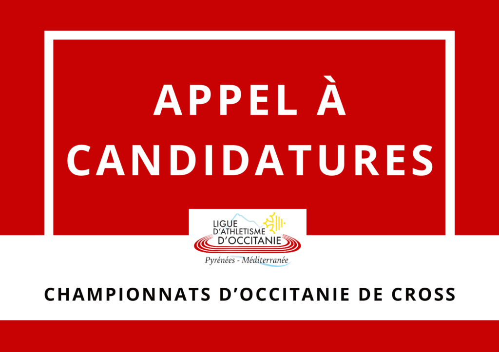 Appel candidatures cross 2025