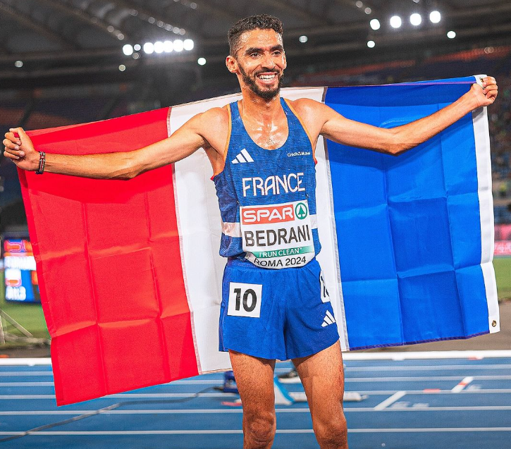Vice-Champion d'Europe du 300m Steeple 2024
