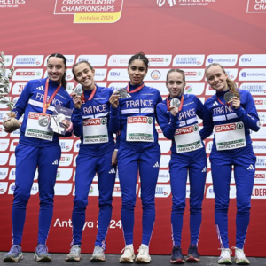 SDOURT FORT Noreen, médaille d'argent par équipe aux championnats d'Europe cross-country 2024