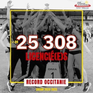 Record licenciés LAO 2024-2025