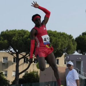 Record U18 Rémi Mourié