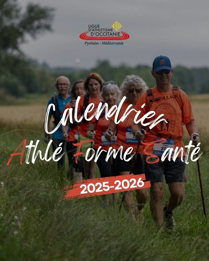 Calendrier Athlé Forme Santé 2025-2026