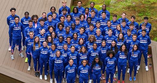 Championnats d'Europe U23 2025 - Sélection française